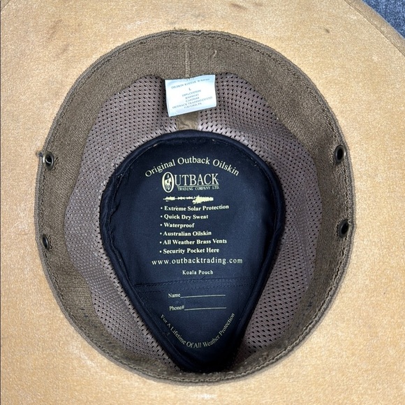 Outback Tan Fedora Hat - Picture 2 of 11